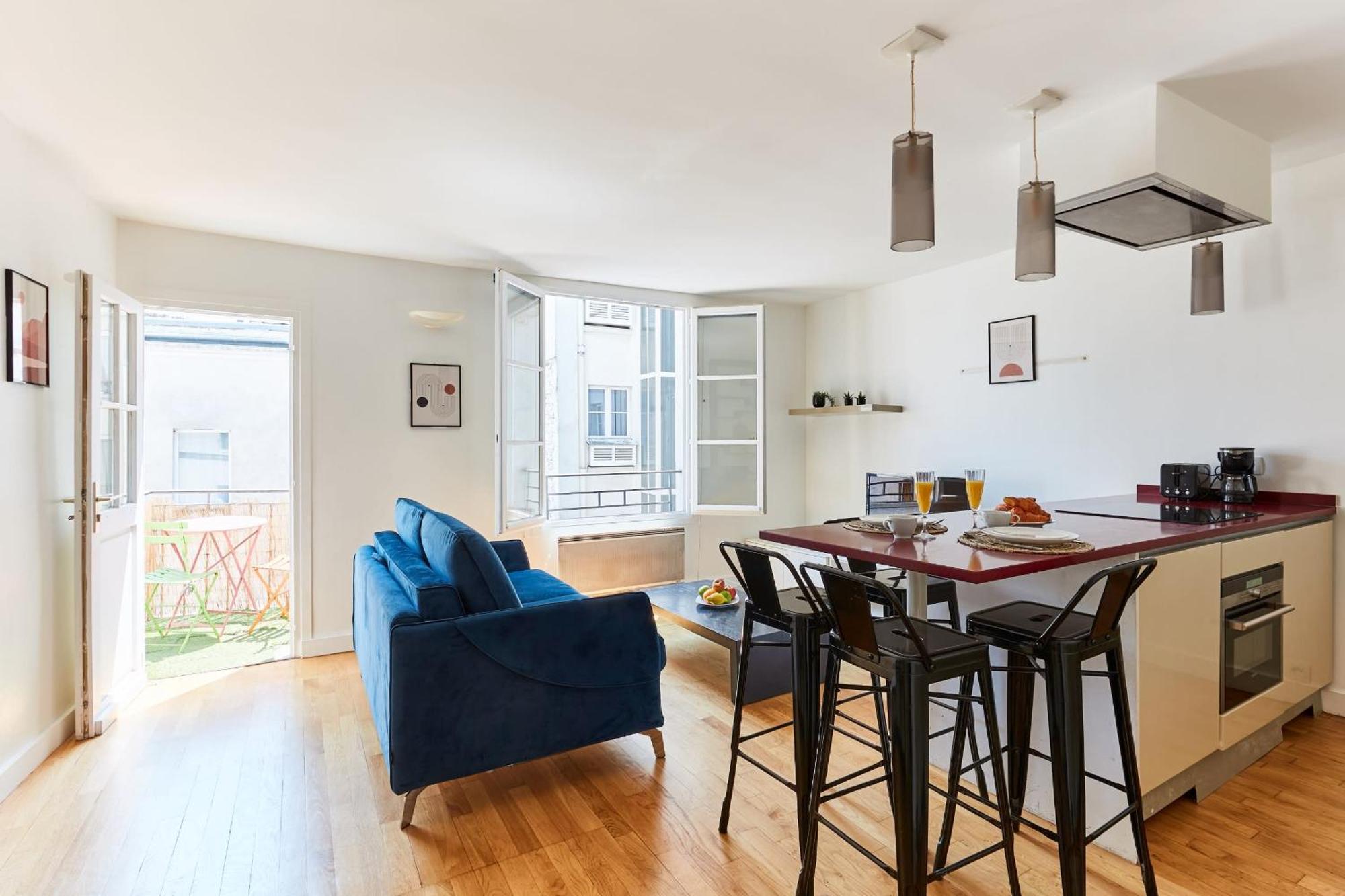 Latin 1Br Cozy Apartment Paris Exterior foto